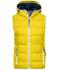 Dames Ladies' Maritime Vest Zon-geel/wit 8185