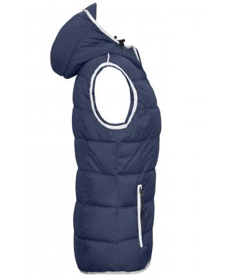 Ladies Ladies' Maritime Vest Navy/white 8185