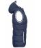 Ladies Ladies' Maritime Vest Navy/white 8185
