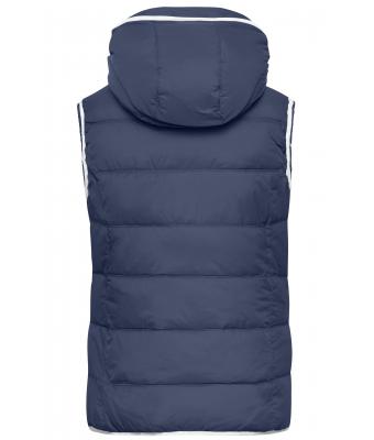 Ladies Ladies' Maritime Vest Navy/white 8185
