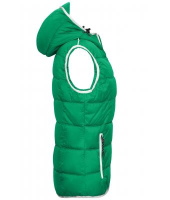 Dames Ladies' Maritime Vest Iers-groen/wit 8185