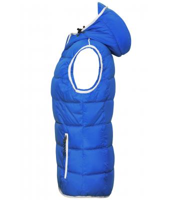 Dames Ladies' Maritime Vest Nautic-blauw/wit 8185