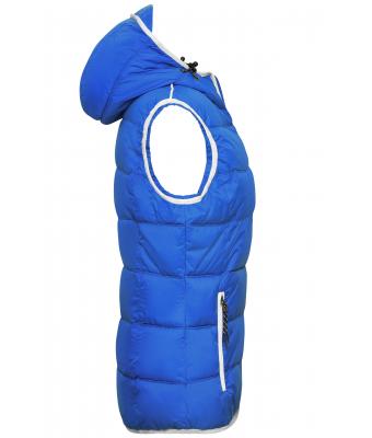 Dames Ladies' Maritime Vest Nautic-blauw/wit 8185