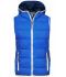 Dames Ladies' Maritime Vest Nautic-blauw/wit 8185