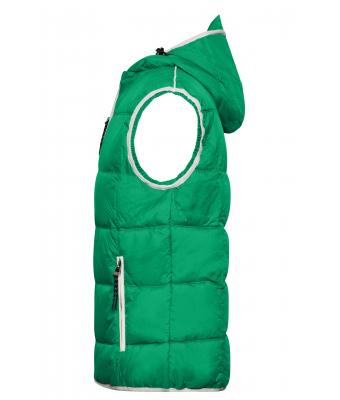 Homme Gilet nautique homme Vert-irlandais/blanc 8186