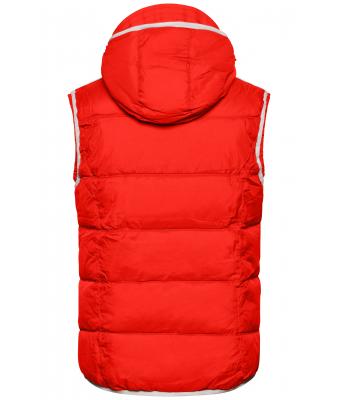 Herren Men's Maritime Vest Red/white 8186