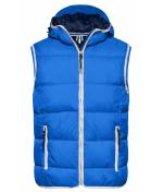 Herren Men's Maritime Vest Nautic-blue/white 8186