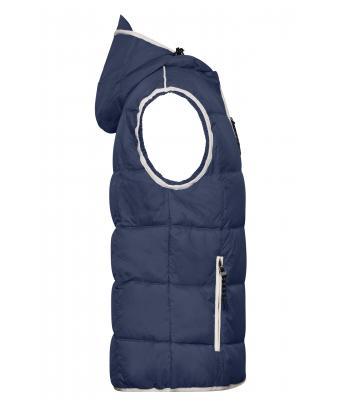 Heren Men's Maritime Vest Navy/wit 8186