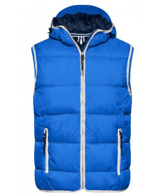 Heren Men's Maritime Vest Nautic-blauw/wit 8186