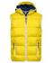 Heren Men's Maritime Vest Zon-geel/wit 8186