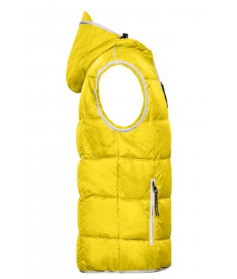 Men Men's Maritime Vest Sun-yellow/white 8186