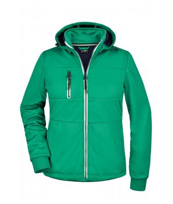 Dames Ladies' Maritime Jacket Iers-groen/navy/wit 8189