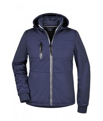 Dames Ladies' Maritime Jacket Navy/navy/wit 8189