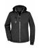 Dames Ladies' Maritime Jacket Zwart/zwart/wit 8189