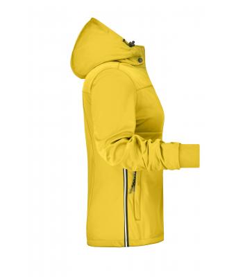 Dames Ladies' Maritime Jacket Zon-geel/navy/wit 8189