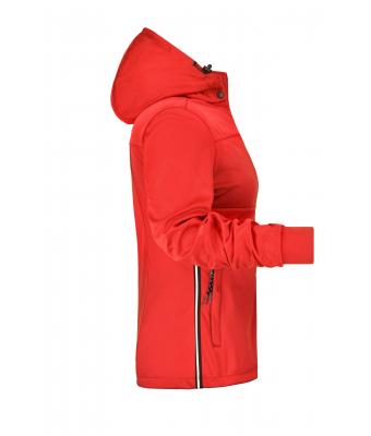 Dames Ladies' Maritime Jacket Rood/navy/wit 8189
