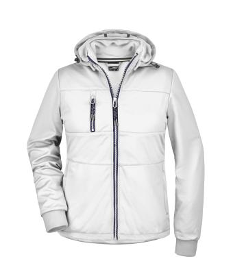 Dames Ladies' Maritime Jacket Wit/wit/navy 8189