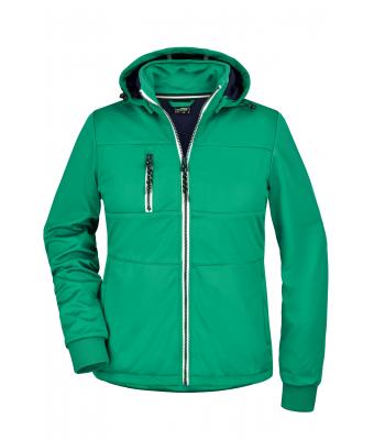 Femme Veste nautique femme Vert-irlandais/marine/blanc 8189