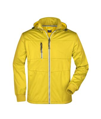 Heren Men's Maritime Jacket Zon-geel/navy/wit 8190