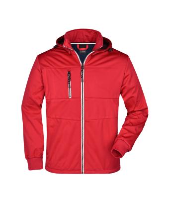 Men Men's Maritime Jacket Red/navy/white 8190