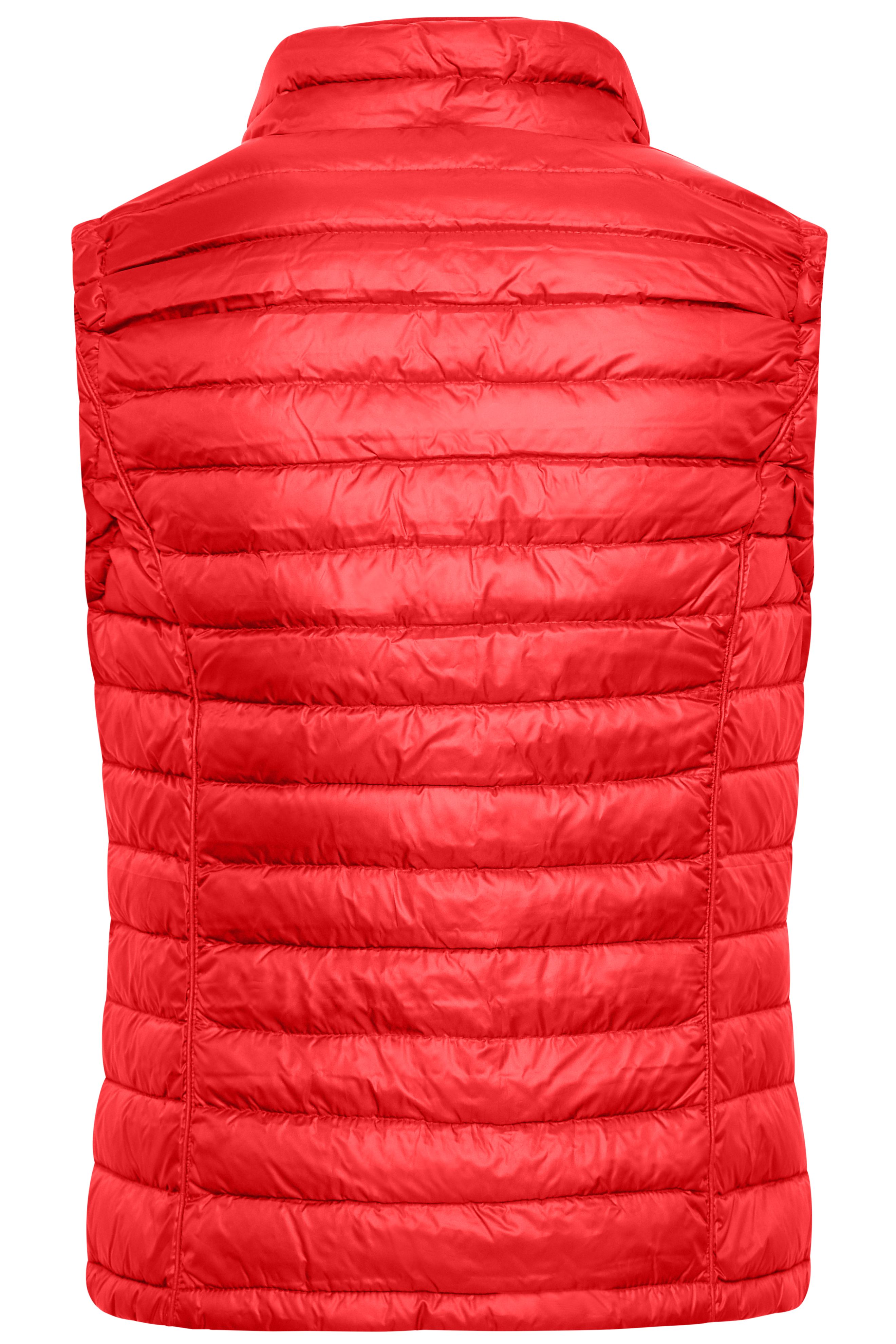Gilet Matelassé Noble Outfitters Pour Femme, Rouge, Taille L, Léger, Déperlant