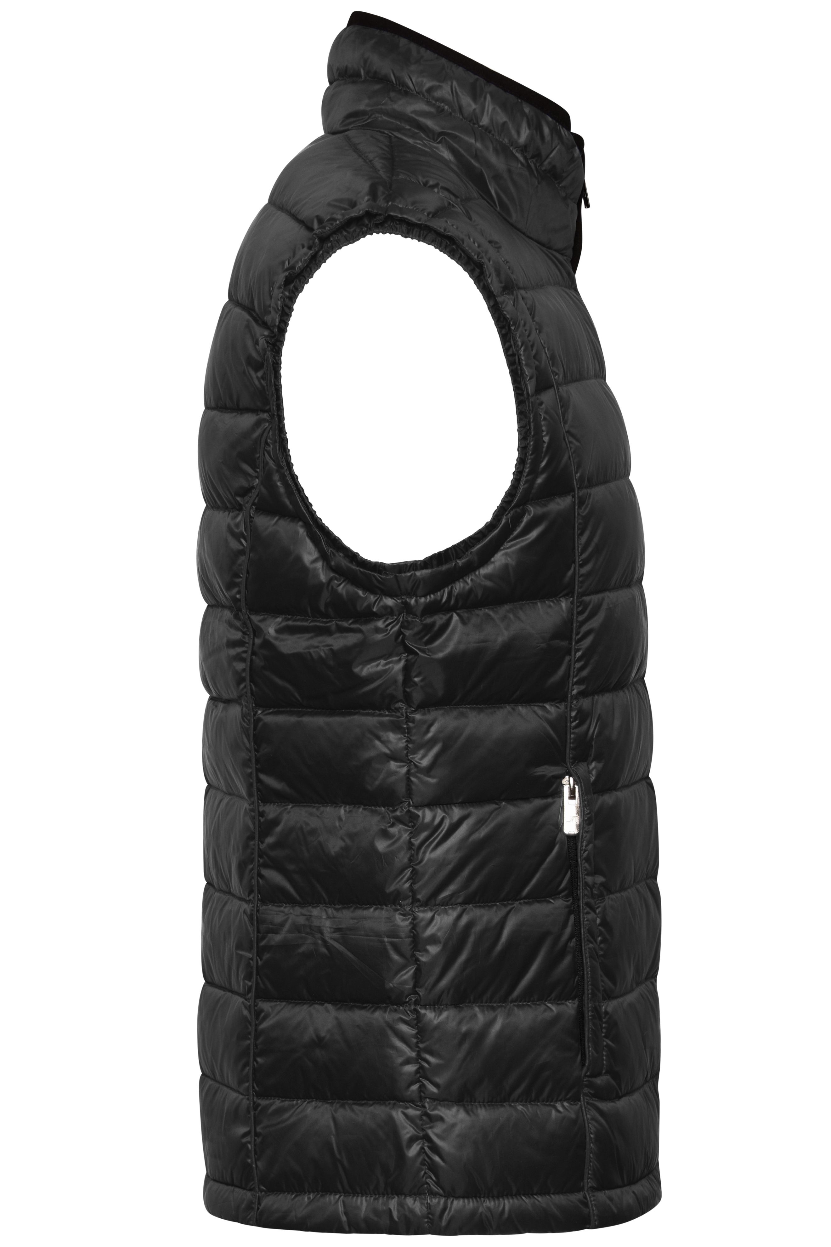Men Men's Quilted Down Vest Black/blackDaiber