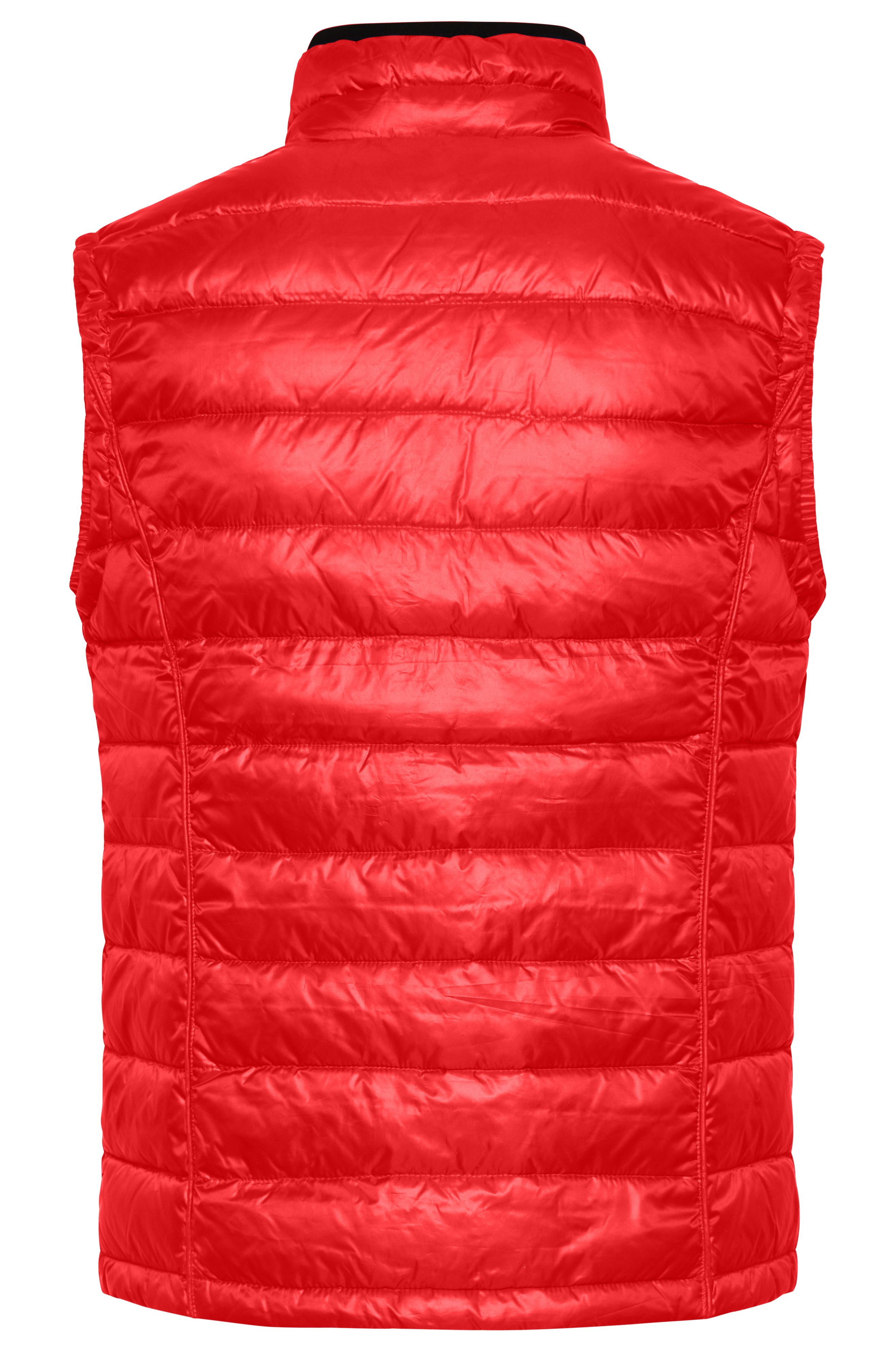 Men Men's Quilted Down Vest Red/blackDaiber