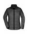 Ladies Ladies' Quilted Down Jacket Black/black 8215