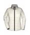 Ladies Ladies' Quilted Down Jacket Off-white/black 8215