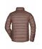 Men Men's Quilted Down Jacket Coffee/black 8216