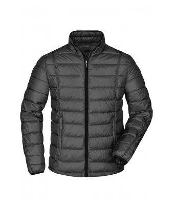 Homme Veste matelassée en duvet homme Noir/noir 8216