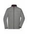 Men Men's Softshell Jacket Light-melange 8278