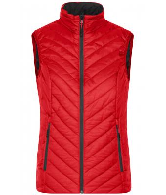 Femme Gilet femme Rouge/carbone 8269