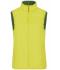 Femme Gilet femme Vert-jungle/jaune-acide 8269