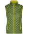 Femme Gilet femme Vert-jungle/jaune-acide 8269