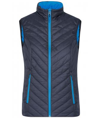 Damen Ladies' Lightweight Vest Navy/aqua 8269