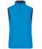 Ladies Ladies' Lightweight Vest Navy/aqua 8269