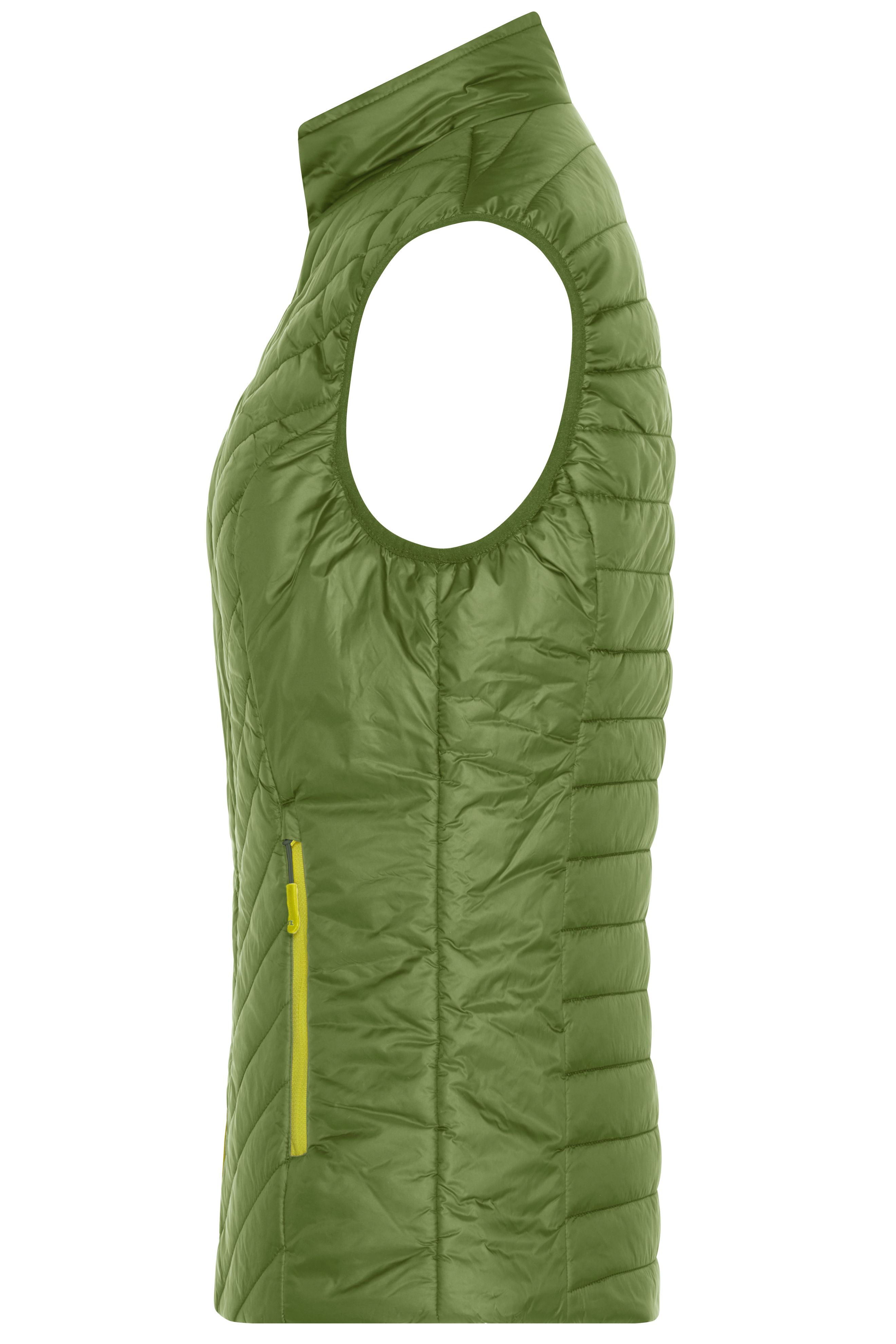 Ladies Ladies' Lightweight Vest Junglegreen/acidyellowDaiber