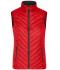 Ladies Ladies' Lightweight Vest Red/carbon 8269