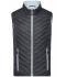 Herren Men's Lightweight Vest Black/silver 8270