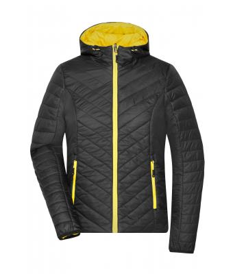 Ladies Ladies' Lightweight Jacket Black/yellow 8271