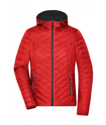 Damen Ladies' Lightweight Jacket Red/carbon 8271