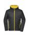 Men Men's Lightweight Jacket Black/yellow 8272