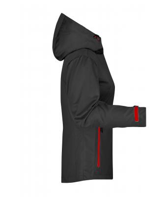 Ladies Ladies' Outdoor Jacket Black/red 8280