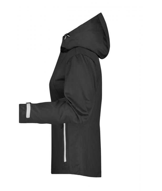 Ladies Ladies' Outdoor Jacket Black/silver 8280