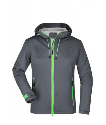 Dames Ladies' Outdoor Jacket Ijzergrijs/groen 8280