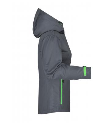 Damen Ladies' Outdoor Jacket Iron-grey/green 8280