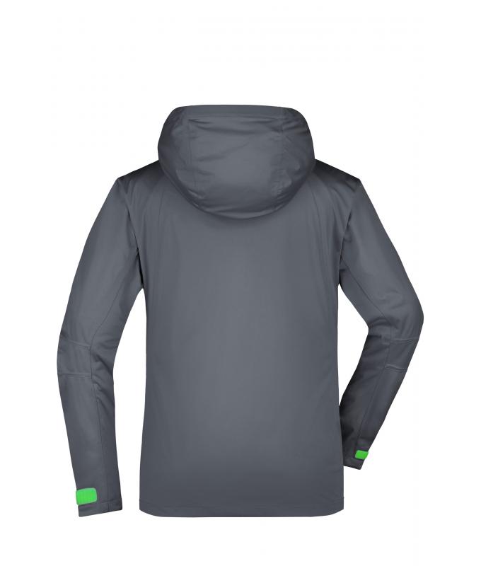 Damen Ladies' Outdoor Jacket Iron-grey/green 8280