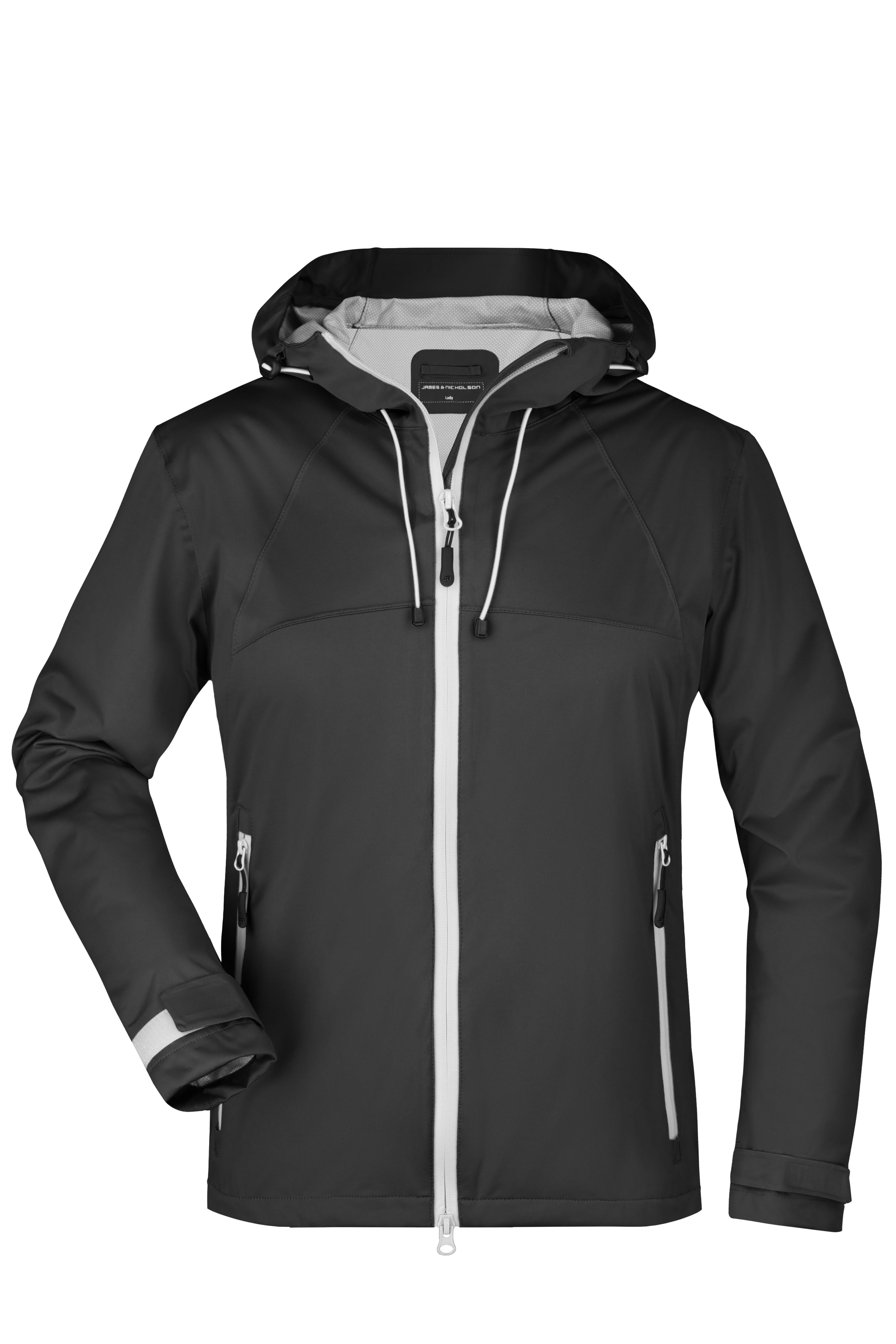 Damen Ladies' Outdoor Jacket Black/silverDaiber
