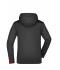 Dames Ladies' Outdoor Jacket Zwart/rood 8280